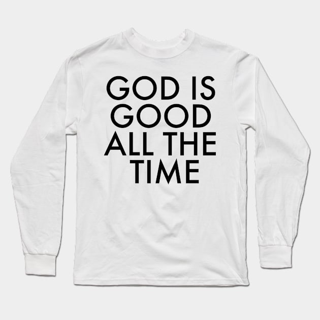 Christian Gift For Men And Women | Praise God Religious Inspirational Scripture Present For Spiritual Coworker And Best Friend Long Sleeve T-Shirt by Pinkfeathers